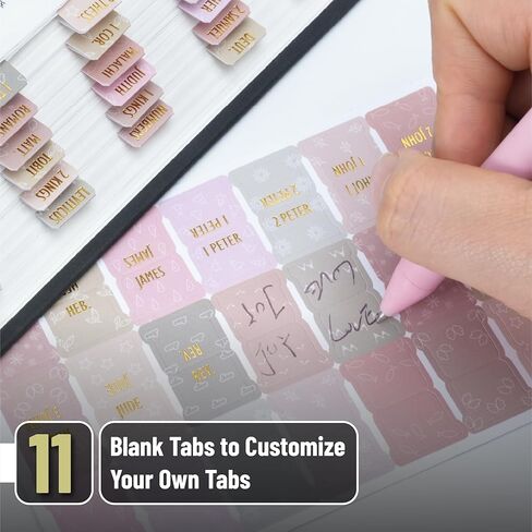 السيد Pen- علامات الكتاب المقدس الكاثوليكية الصغيرة للنساء، 84 قطعة، توهج ناعم، حروف من رقائق الذهب، العهد القديم والجديد، علامات تبويب صغيرة مغلفة لدراسة الكتاب المقدس، اليومية، الصلاة والتنقل في الكتاب المقدس in Kuwait