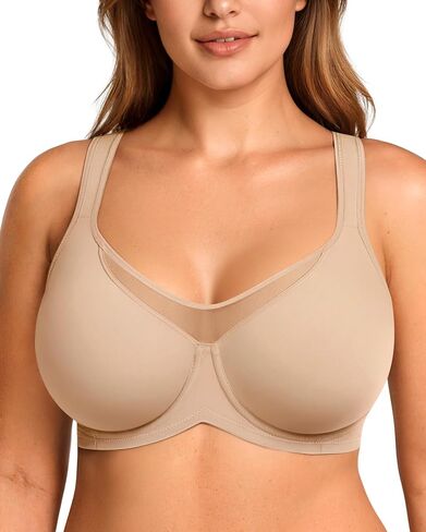 حمالات صدر صغيرة للنساء تغطية كاملة كبار السن داعمة Underwire غير مبطنة تي شيرت حمالة صدر دانتيل مقاس كبير تمثال نصفي كبير in Kuwait