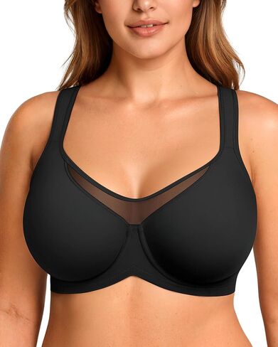 حمالات صدر صغيرة للنساء تغطية كاملة كبار السن داعمة Underwire غير مبطنة تي شيرت حمالة صدر دانتيل مقاس كبير تمثال نصفي كبير in Saudi Arabia