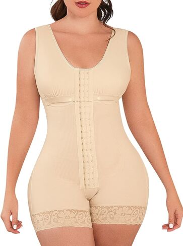 LadySlim Colombian Faja Body Shaper for Women – Slimming Postpartum Support Tummy Control Butt Lifter Post Surgery Shaper in Kuwait
