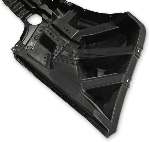 KOZAK Inner Reinforcement Bumper Corner (Passenger Right Side) Compatible with International LT625 PLUS Logo, 2x 22" Windshield wipers, Frame License Plate and Kozak Reflective Vest in Kuwait