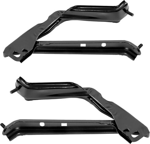 KUAFU Front Bumper Bracket Set Compatible with 1995-2004 Toyota Tacoma Fender Apron Brace Replacement for TO1245102 TO1244102 5370535020 5370635010 Steel Electrophoresis Primed Left & Right Side in Saudi Arabia