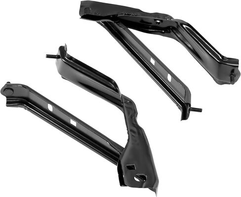 KUAFU Front Bumper Bracket Set Compatible with 1995-2004 Toyota Tacoma Fender Apron Brace Replacement for TO1245102 TO1244102 5370535020 5370635010 Steel Electrophoresis Primed Left & Right Side in Saudi Arabia