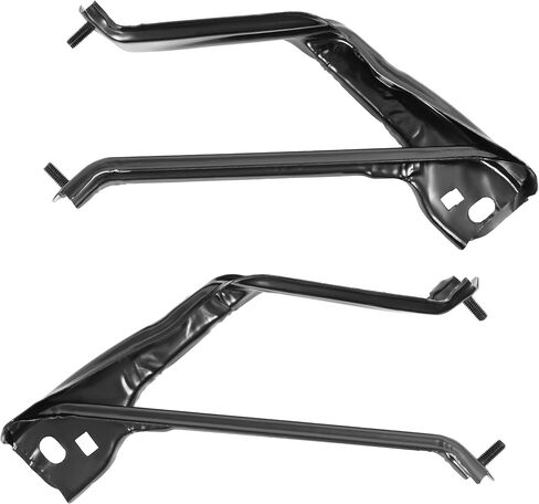 KUAFU Front Bumper Bracket Set Compatible with 1995-2004 Toyota Tacoma Fender Apron Brace Replacement for TO1245102 TO1244102 5370535020 5370635010 Steel Electrophoresis Primed Left & Right Side in Saudi Arabia