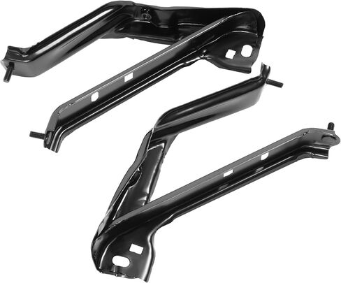 KUAFU Front Bumper Bracket Set Compatible with 1995-2004 Toyota Tacoma Fender Apron Brace Replacement for TO1245102 TO1244102 5370535020 5370635010 Steel Electrophoresis Primed Left & Right Side in Saudi Arabia