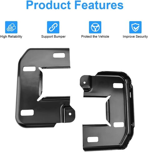 دعامة ممتص الصدمات للإطار الأمامي الأيسر والأيمن متوافقة مع Ford F-150 2015 2016 2017 2018 2019 2020 استبدال دعامة مصد الإطار لFL3Z17N775C FL3Z17N775H FO1066203 FO1067203 in Saudi Arabia