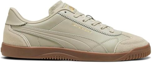 PUMA Mens Porsche Legacy X Club 5V5 Lux Lace Up Sneakers Shoes Casual - Beige in Saudi Arabia