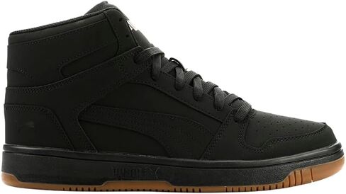 حذاء رياضي رجالي من PUMA Rebound Layup Nubuck برباط كاجوال - أسود in Kuwait