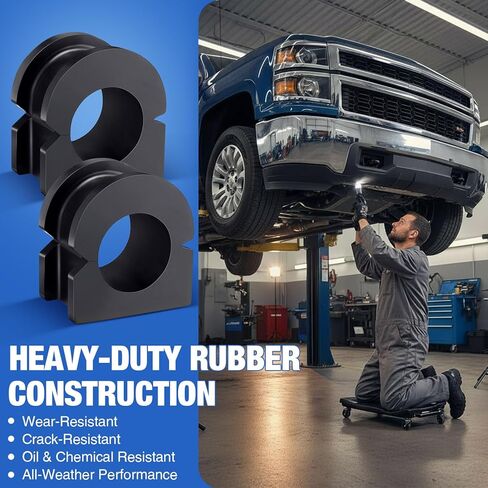 Meonum 2 Pack Front Sway Bar Bushings 36mm Replacement for K200222 15124516 45G1673, Suspension Stabilizer Bar Bushing Compatible with Silverado 1500 2007-19/Sierra 1500 2007-19/Escalade 2007-20 in Kuwait