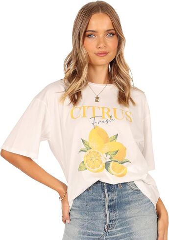 Petal & Pup Women's Citrus Tee in Saudi Arabia