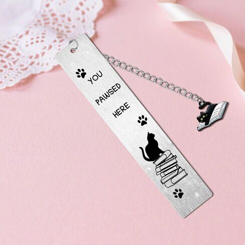 Cute Cat Book Mark for Reading Women Funny Cat Gifts for Cats Lover Gifts for Reader Bookworm Bookish Gift for Book Lover Gift for Cats Mom Dad Present for Pet Lover Reading Accessories in Saudi Arabia
