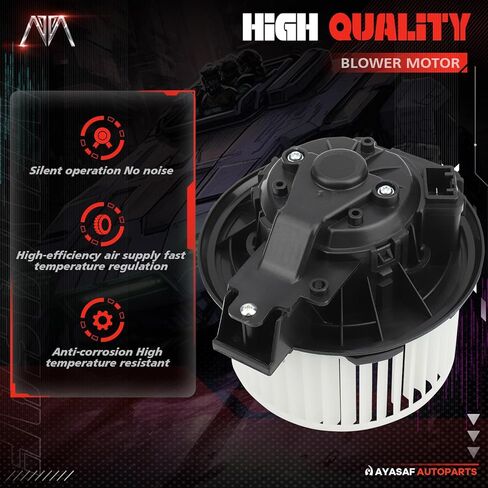 MAYASAF 700274 HVAC Blower Motor Assembly w/Fan Fit for Ford Explorer/Flex/Police Interceptor Sedan/Utility/Special Service Police Sedan, for Lincoln MKS/MKT in Saudi Arabia