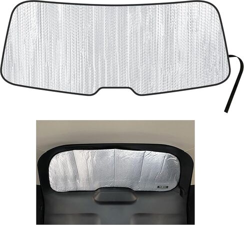 Side Window Front Seat Reflective Sunshade Sun Shade Accessories Custom Fit for 2020 2021 2022 2023 2024 2025 2026 Ford Explorer SUV, ST, ST-Line, XLT, Limited, Platinum (Set of 2) in Saudi Arabia