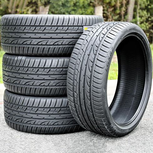 Set of 4 (FOUR) Landgolden LGS87 All-Season Truck/SUV Performance Radial Tires-305/40R22 305/40/22 305/40-22 114V Load Range XL 4-Ply BSW Black Side Wall UTQG 500AA in Kuwait