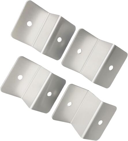 Solar Panel Mounting Z Bracket Mounts Kits with Nuts and Bolts for RV Boat Off Grid Roof Installation 4 Units in Saudi Arabia