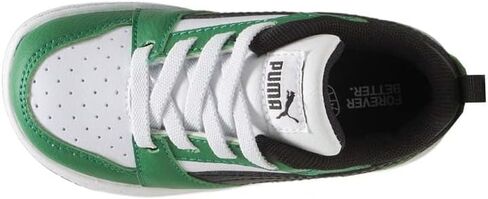 PUMA Toddler Boys Rebound V6 Lo Ac Slip On Sneakers Shoes Casual - White in Saudi Arabia