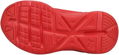 حذاء رياضي PUMA للأطفال الصغار Enzo 2 Uncaged سهل الارتداء كاجوال - أحمر in Saudi Arabia