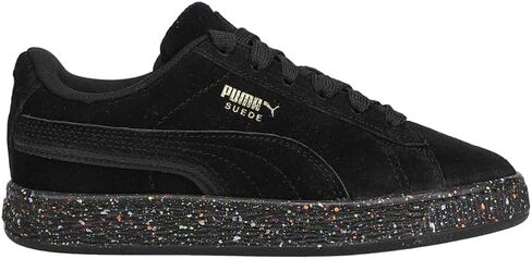 حذاء رياضي PUMA Kids Boys Suede Mono Triplex برباط كاجوال - أسود in Saudi Arabia