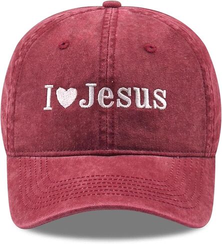 Inspirational Christian Baseball Cap, Adjustable Embroidered Cotton Hat for Men Women Dad Hat Gifts for His Her in Saudi Arabia