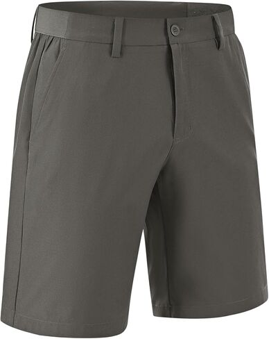 BGOWATU Men's Golf Shorts 9" Stretch Dress Shorts Lightweight Quick Dry Casual Summer Hiking Shorts with 5 Pockets in Saudi Arabia