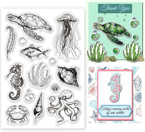 Wishing Words Clear Stamps 6.3x4.3 Happy Love Rubber Stamps Sentiments Silicone Stamp Heart Star Transparent Stamps for Holiday Card Making DIY Scrapbooking Journal Decor in Saudi Arabia