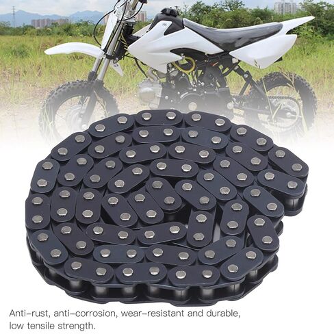 Keenso T8F Chain Links, Steel T8F Chain 96 Links for Mini Dirt Quad ATV 47cc 49cc Pocket Bikes in Saudi Arabia