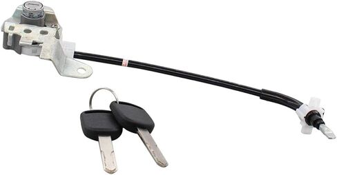 NewYall Front Left Door Lock Cylinder with Cable for Honda Civic 2006-2011 Driver Side 72185-SNA-A01 72185SNAA01 in Kuwait