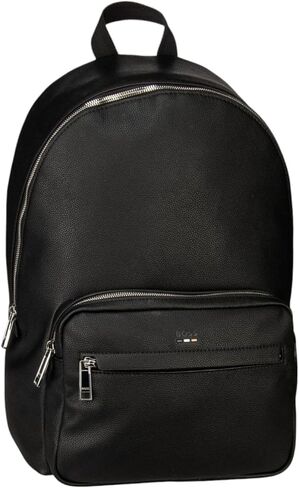 BOSS, Ray Soft leather Backpack, black magnolia, PCE. in Saudi Arabia