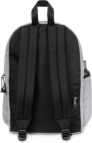 حقيبة ظهر للكمبيوتر المحمول سعة 31 لترًا للمكتب النهاري من EASTPAK للأجهزة مقاس 16 بوصة - حقيبة سفر آمنة للعمل، حقيبة ظهر متينة للركاب مع جيب مخفي وحامل زجاجات، رمادي يوم الأحد in Kuwait