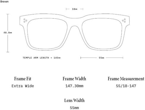 RAEN - BREVEN - Unisex Square Sunglasses UV Protection - Absinthe/Vibrant Brown Polarized Lens (Size 55 MM) in Saudi Arabia