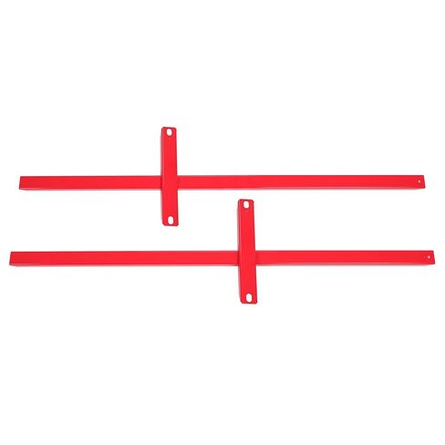 KUAFU Subframe Connector 12 Gauge Compatible with 1979-2004 Ford Mustang Cobras w/Hardware Powder Coated Steel - Red in Saudi Arabia