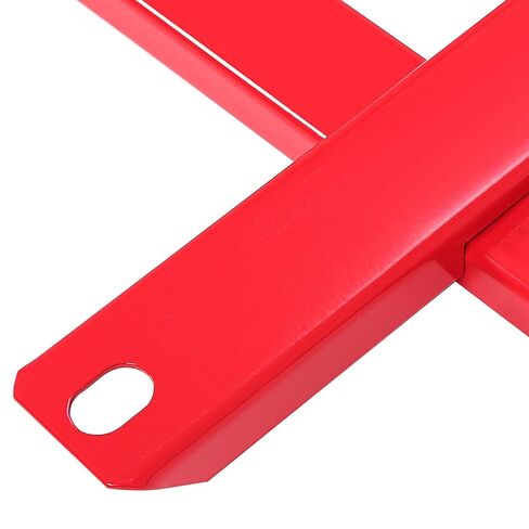 KUAFU Subframe Connector 12 Gauge Compatible with 1979-2004 Ford Mustang Cobras w/Hardware Powder Coated Steel - Red in Saudi Arabia