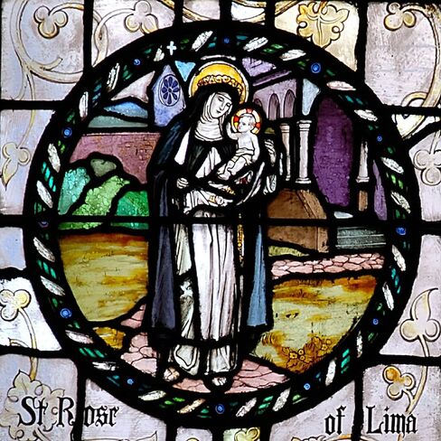 صندوق مجوهرات تذكار لذاكرة النافذة من CafePress St Rose of Lima، مقاس 5 بوصة × 5 بوصة × 3.75 بوصة in Saudi Arabia