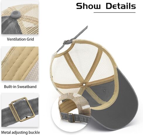 GET Your Kid AWAYS from ME Hat Trucker Hat Women Funny Mesh Baseball Cap for Summer in Kuwait