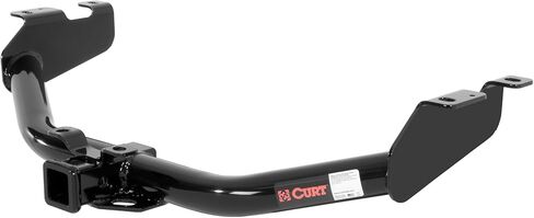 CURT 13322 Class 3 Trailer Hitch, 2-Inch Receiver, Round Tube Frame, Compatible with Select Chevrolet Silverado, GMC Sierra 1500, 2500 , Black in Kuwait