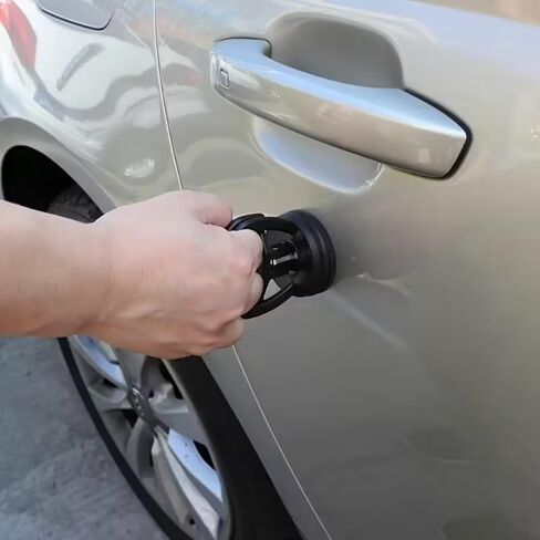 Car Dent Repair Suction Cup Tool - Quick Fix Flat Dent Puller for Car Body Indents, Heavy-Duty Rubber Suction Cup Dent Repair Kit (Fits Dents Over 4.7in Diameter) in Saudi Arabia