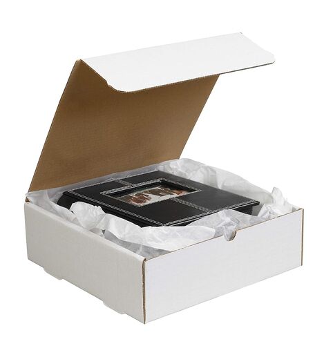 BOX USA BM10104 10"L x 10"W x 4"H, White (Pack of 50) in Saudi Arabia