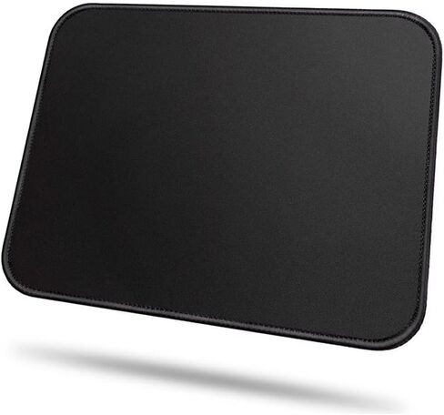 Small Mouse Pad, Horizontal and Vertical Flexible Use, Traveling, Wireless Laptops, Keyboard Trays, Offices, Black in Saudi Arabia