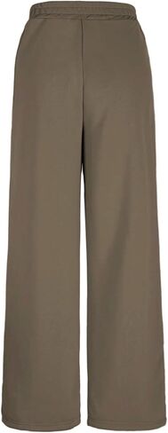 Women's Wide Leg Sweatpants Elastic Waisted Interior Baggy Sweatpants High Waisted Casual Trousers Jogger Pant in Saudi Arabia