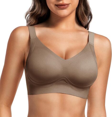 Wireless Jelly Bras for Women Seamless Soft Push Up No Underwire Full Coverage Comfortable Sleep Bra Small Breasted Girls in Saudi Arabia