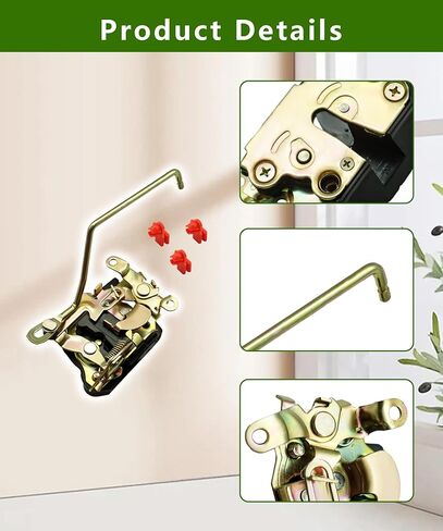 6932089119 Front Door Lock Latch Left Side Fits for Toyota Hilux Pickup LN85 LN86 1988-1995 Toyota 4Runner LN105 LN106 1988-1996 Replaces 69320-89119(Driver Side) in Kuwait