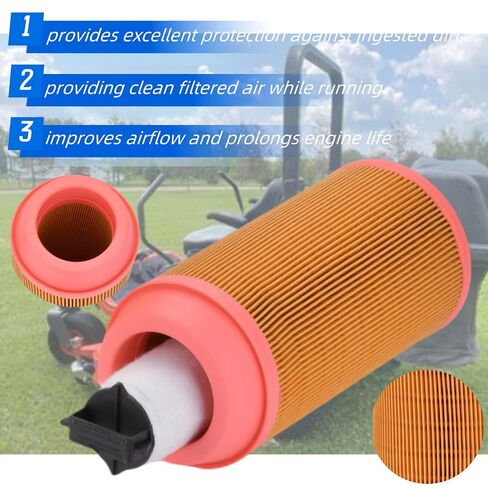 K3181-82240 K3181-82250 Inner & Outer Air Filter Kit Compatible with Kubota ZD323 ZD326 ZD331 ZD1211 ZD1211L ZD1211R ZD1211RL ZD326HL ZD326P ZD326RP ZD326S ZD331LP(2PCS) in Saudi Arabia