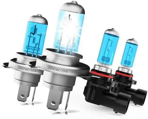 Halogen Headlight Bulbs Fit For Su-Ba-Ru Forester 2006 2007 2008 Headlight Bulbs Front Bulb Bright Light,9005 High Beam + H1 Low Beams +9006 Fog Lights, Pack of 6 in Saudi Arabia