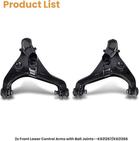 RH LH Front Lower Control Armw/Ball Joint & Bushing Suspension Kit Compatible with Ford Expedition/F150 2009-2013 for Lincoln Navigator 2009-2013 K621266 K621267 in Saudi Arabia