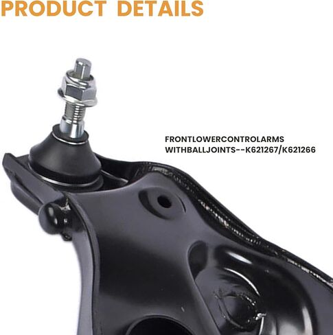 RH LH Front Lower Control Armw/Ball Joint & Bushing Suspension Kit Compatible with Ford Expedition/F150 2009-2013 for Lincoln Navigator 2009-2013 K621266 K621267 in Saudi Arabia