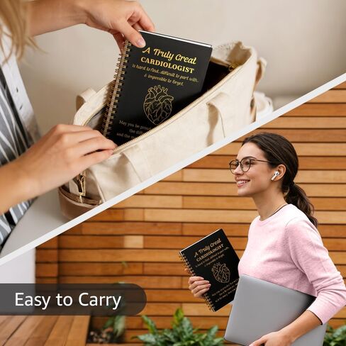 A Truly Great Cardiologist Lined Spiral Notebook, Funny 160 Pages Ruled Hardcover Notebook for Medical, Cardiologist Christmas Birthday Thank You Gifts, Graduation Gifts for Cardiology Student in Saudi Arabia