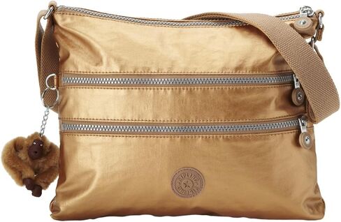 حقيبة كيبلينغ ألفار للسفر عبر الجسم (ذهبي غامق) in Kuwait