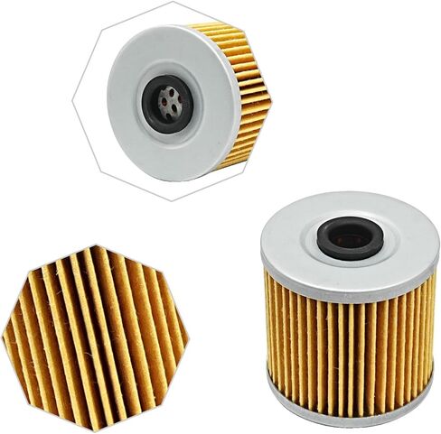 Oil Filter Kit Compatible with Kawasaki Bayou 220 250 300 Lakota 300 (3Pcs）1988-2011 in Kuwait