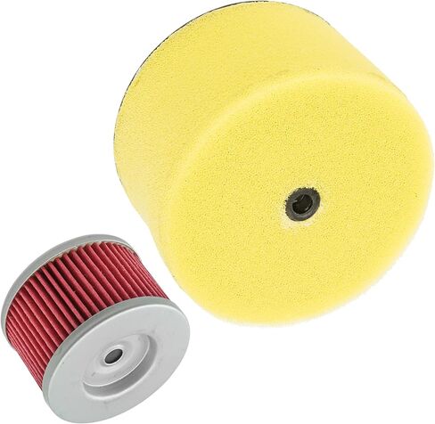 Caltric Air & Oil Filter Compatible with Honda Big Red 250 ATC250ES 1985-1987 17254-HA0-000 15410-KF0-010 in Saudi Arabia
