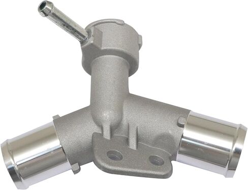 Engine Coolant Filler Neck Hose Aluminium Compatible with Toyota Yaris 2007-2019# 1650221080 16502-21100 16502-21070 16502-21060 in Kuwait